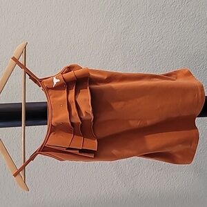 University Of Texas Longhorns Orange Tank Top Size L